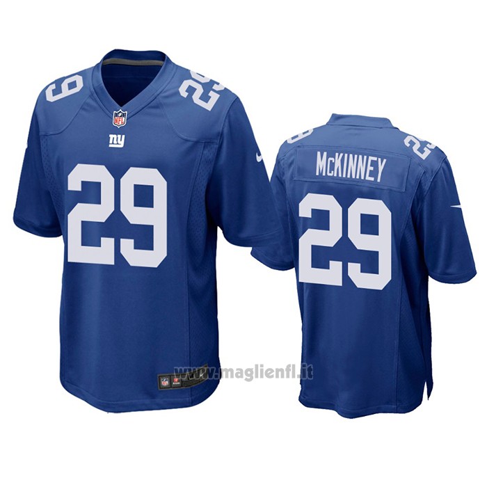 Maglia NFL Game New York Giants Xavier Mckinney Blu